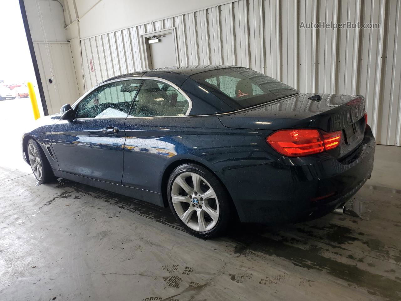 2015 Bmw 435 I Blue vin: WBA3T3C51FP738853