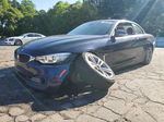 2015 Bmw 435 I Blue vin: WBA3T3C52F5A40301