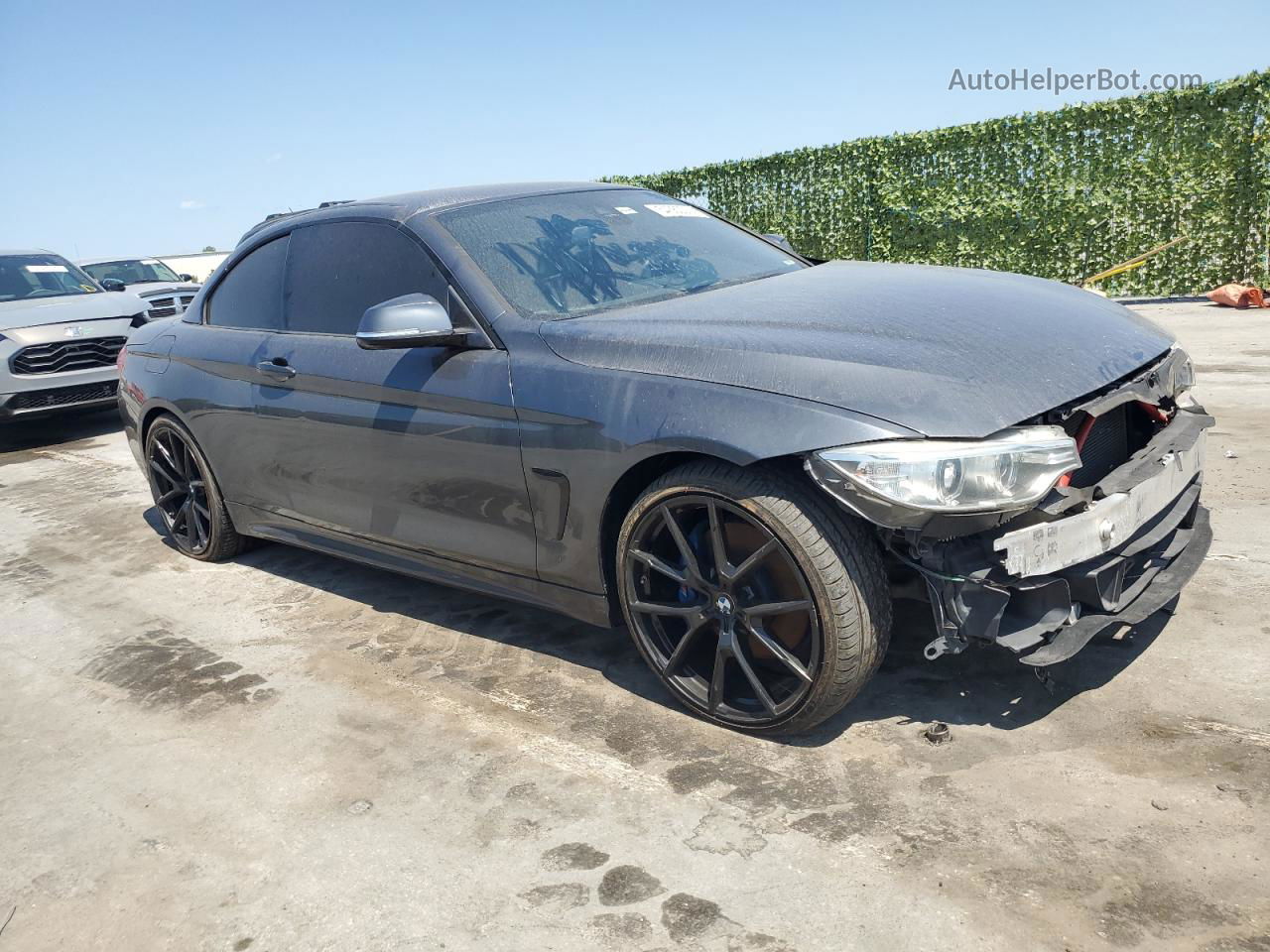 2015 Bmw 435 I Серый vin: WBA3T3C55FP738192