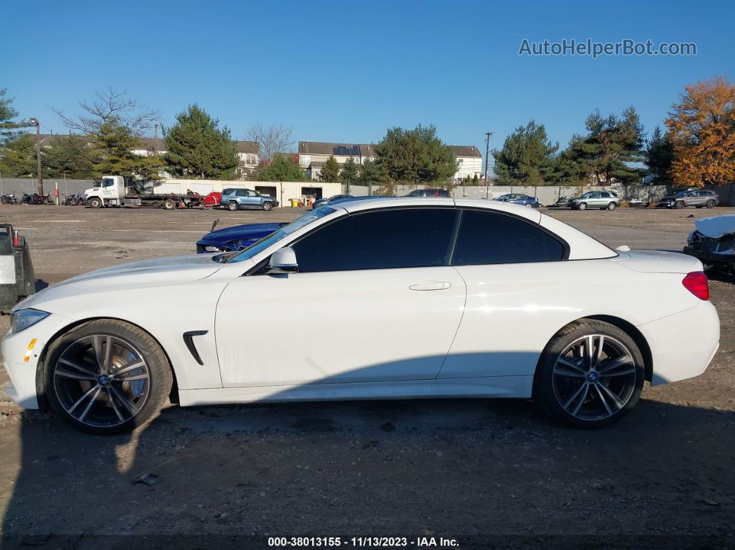 2015 Bmw 435i White vin: WBA3T3C56F5A40673