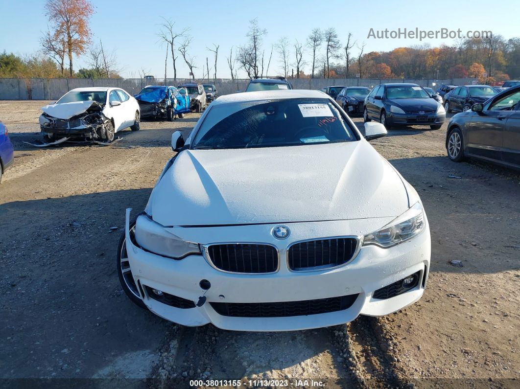 2015 Bmw 435i White vin: WBA3T3C56F5A40673