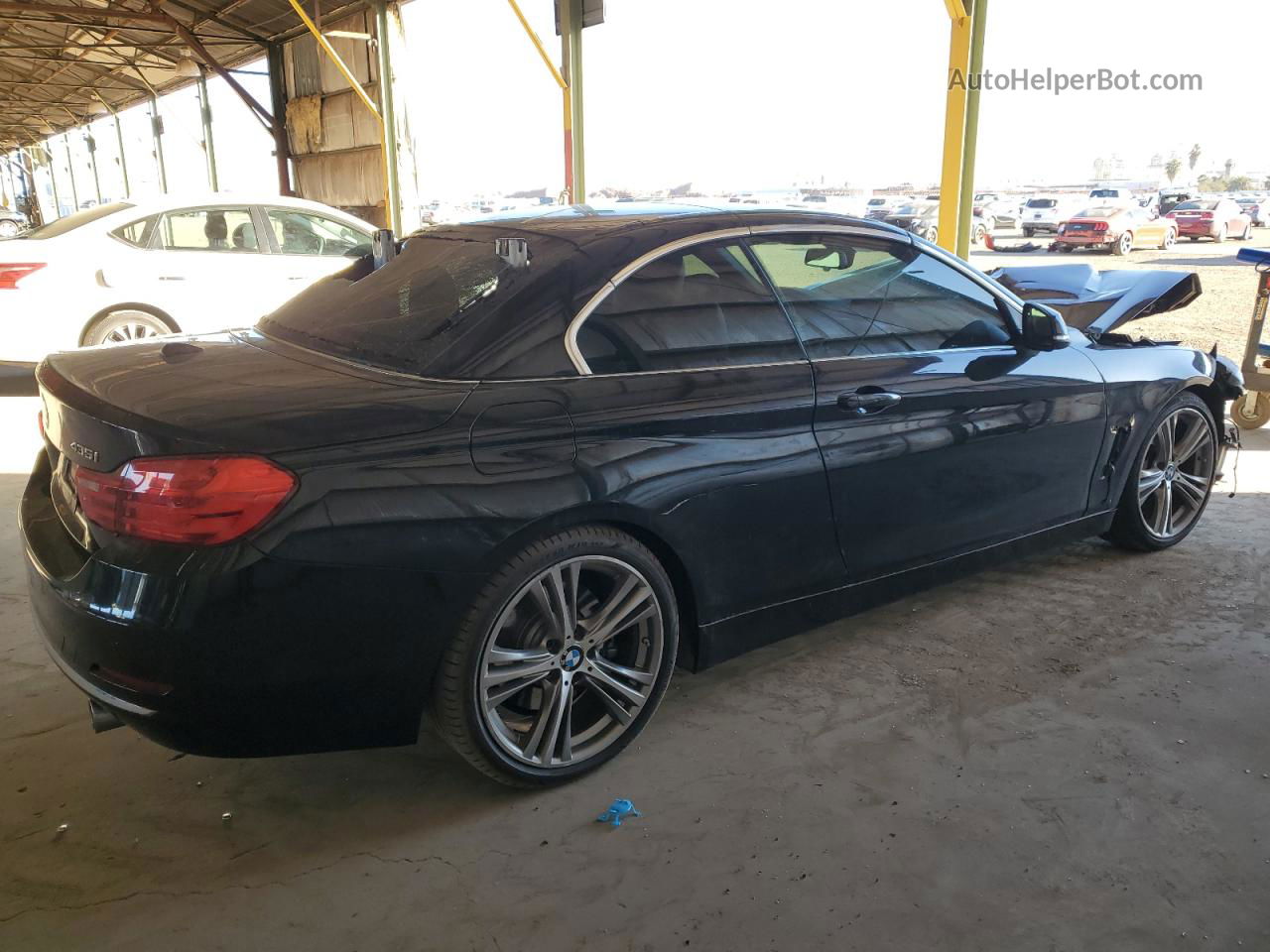 2016 Bmw 435 I Black vin: WBA3T3C59G5A41625