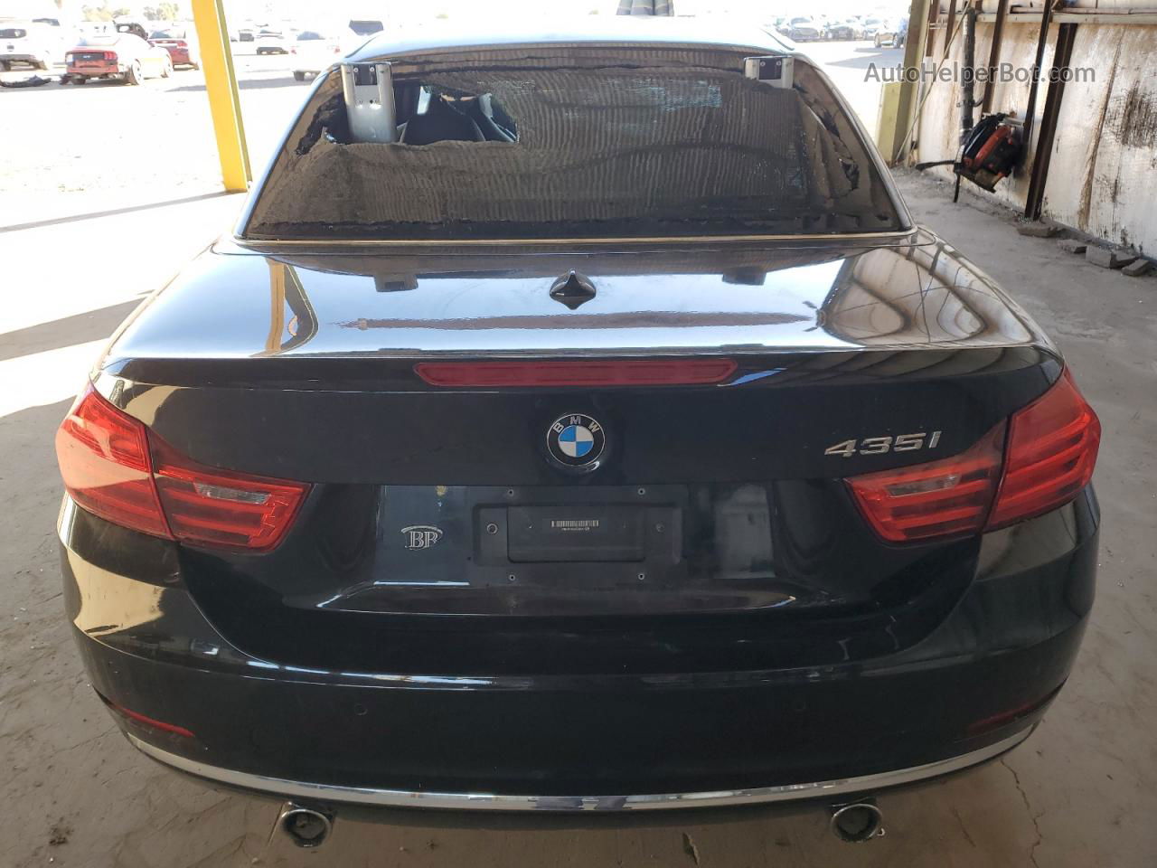 2016 Bmw 435 I Black vin: WBA3T3C59G5A41625