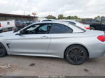 2015 Bmw 435i Silver vin: WBA3T3C5XFP737930