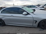 2015 Bmw 435i Silver vin: WBA3T3C5XFP737930