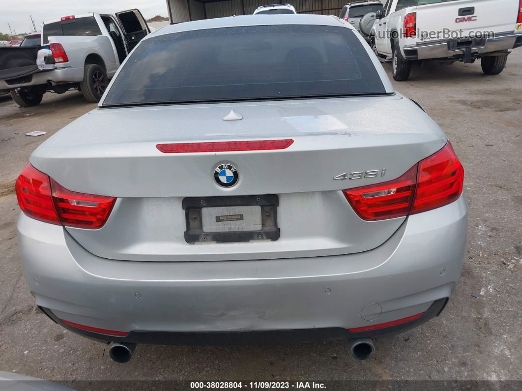 2015 Bmw 435i Silver vin: WBA3T3C5XFP737930