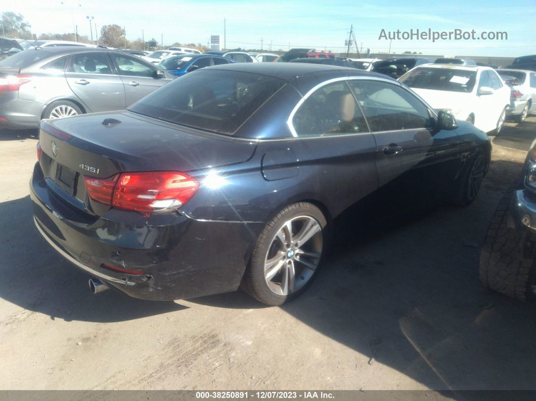 2016 Bmw 435i Black vin: WBA3T3C5XG5A41648