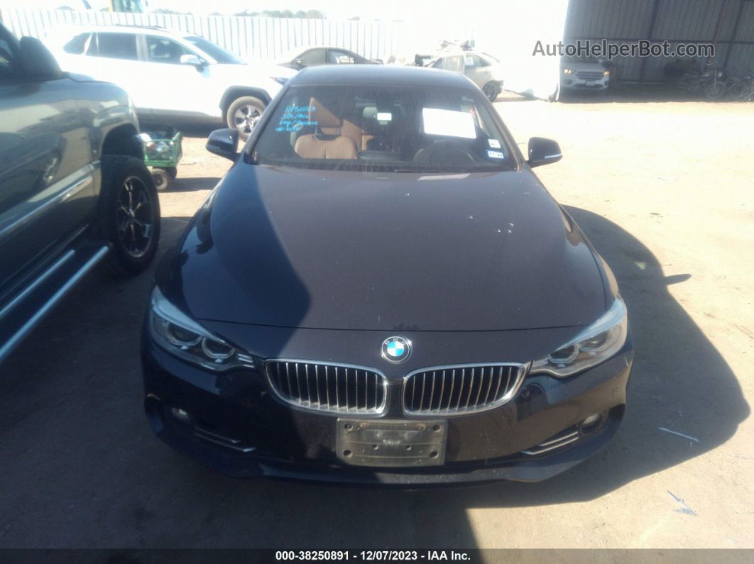 2016 Bmw 435i Black vin: WBA3T3C5XG5A41648