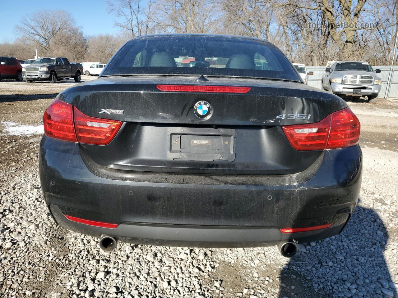 2016 Bmw 435 Xi Black vin: WBA3T7C51G5A37804