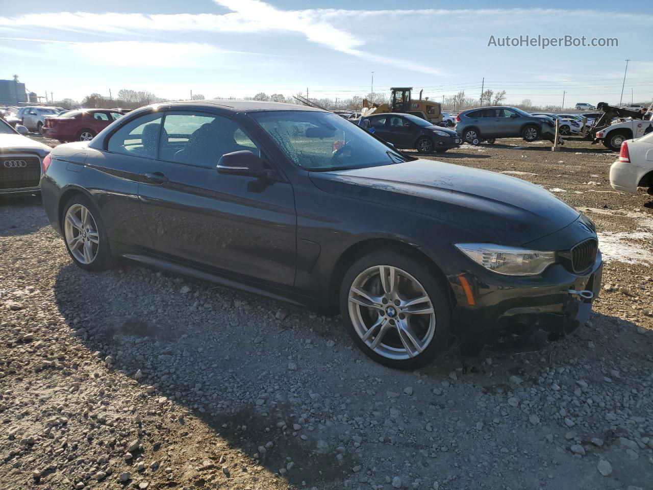 2016 Bmw 435 Xi Черный vin: WBA3T7C51G5A37804