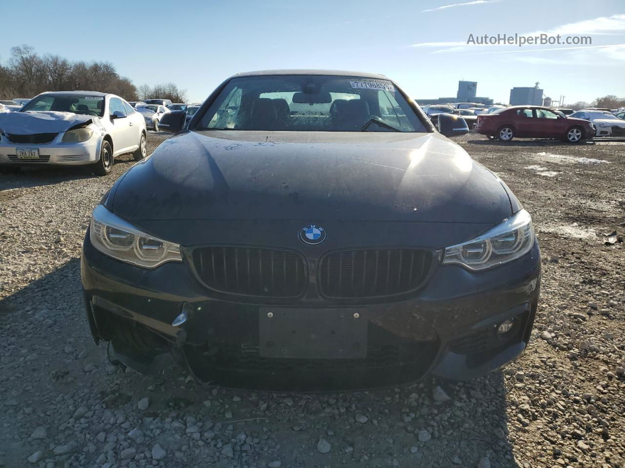 2016 Bmw 435 Xi Black vin: WBA3T7C51G5A37804