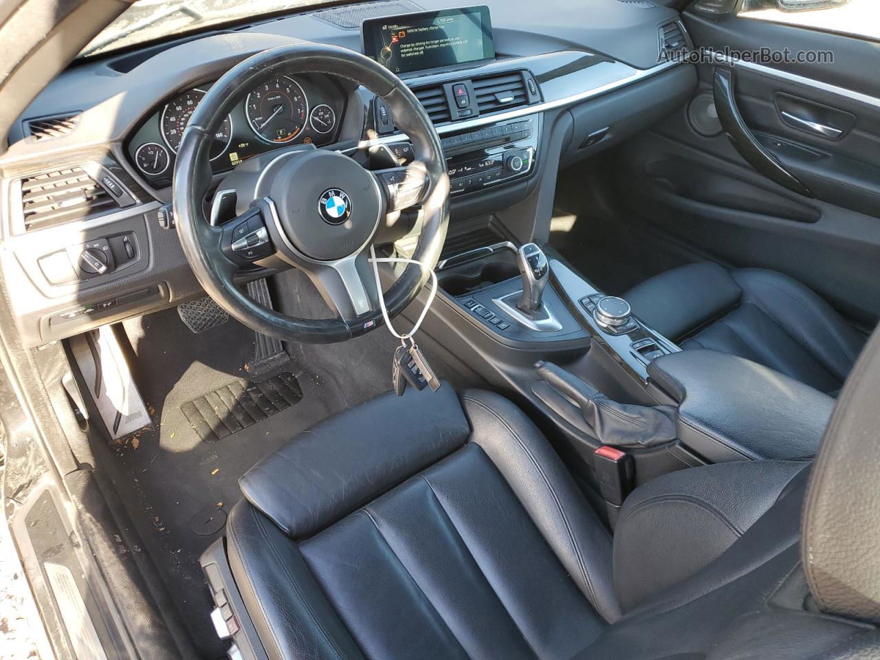 2016 Bmw 435 Xi Черный vin: WBA3T7C51G5A37804