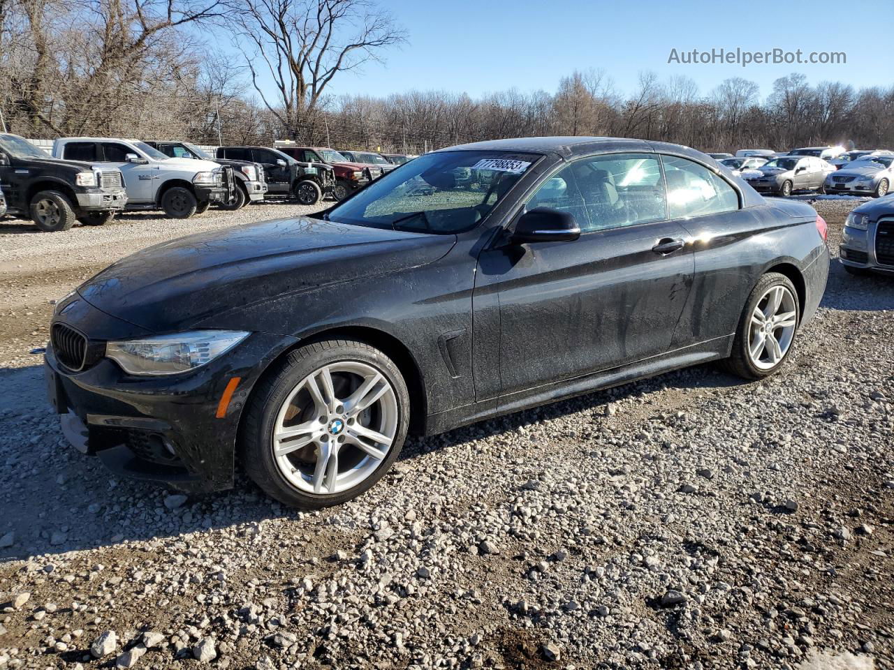 2016 Bmw 435 Xi Black vin: WBA3T7C51G5A37804