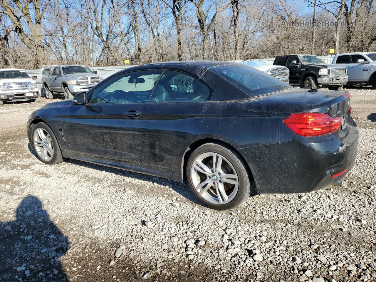 2016 Bmw 435 Xi Black vin: WBA3T7C51G5A37804