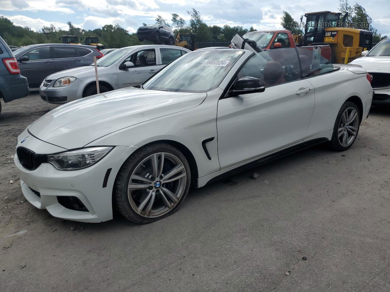 2016 Bmw 435 Xi White vin: WBA3T7C51G5A37916