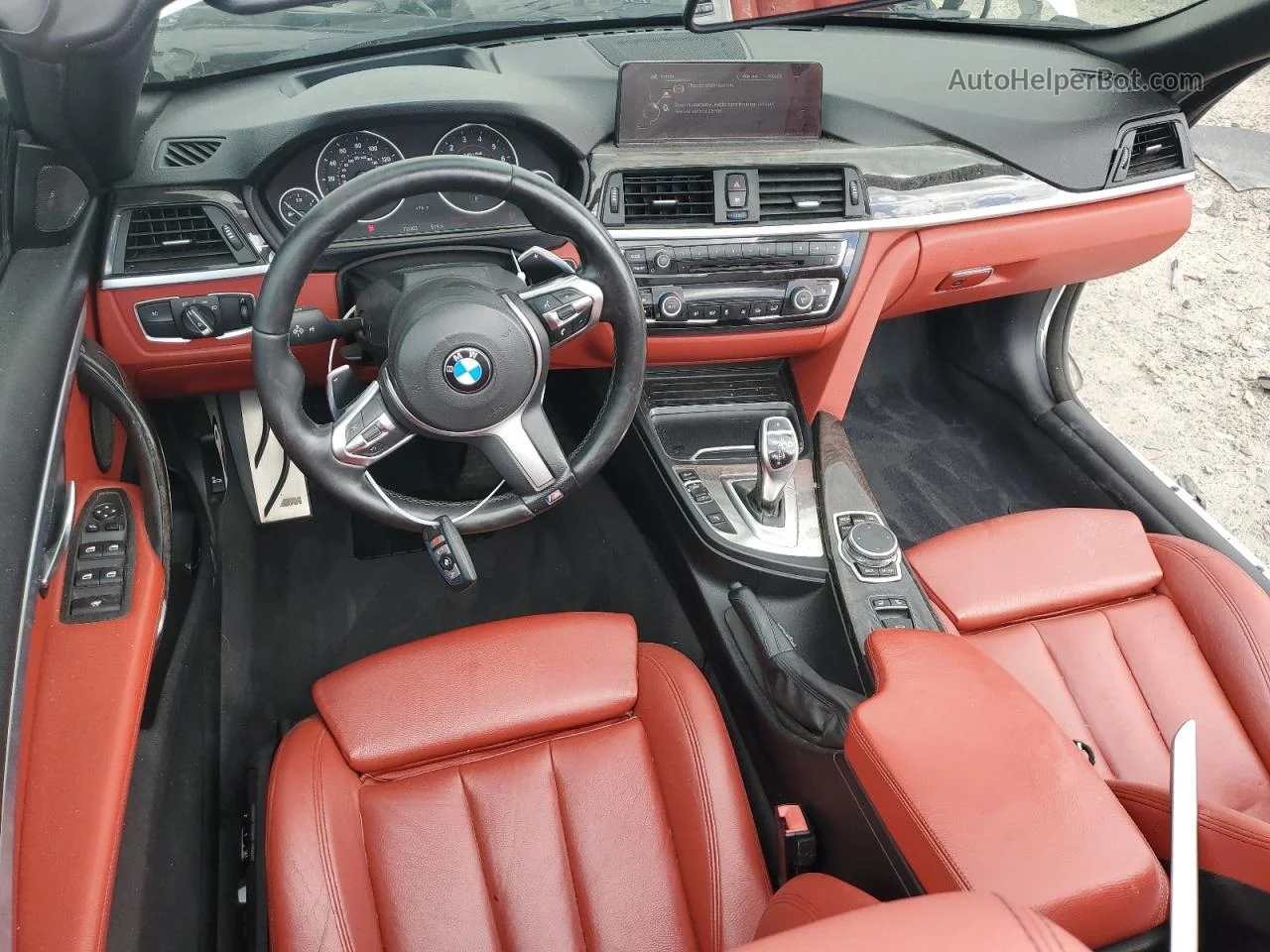 2016 Bmw 435 Xi Белый vin: WBA3T7C51G5A37916