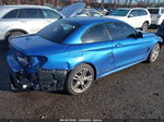 2015 Bmw 435i Xdrive Синий vin: WBA3T7C53FP942402