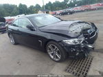 2015 Bmw 4 Series 435i Xdrive Black vin: WBA3T7C55F5A36721