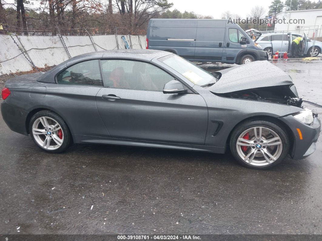 2016 Bmw 435i Xdrive Серый vin: WBA3T7C59G5A37629