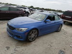 2015 Bmw 428 I Blue vin: WBA3V5C52FP753626