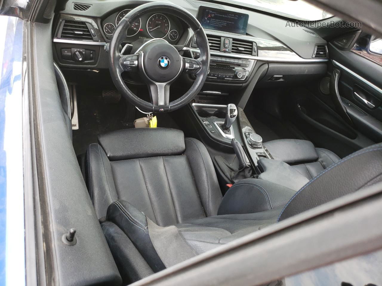 2015 Bmw 428 I Blue vin: WBA3V5C52FP753626