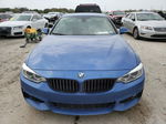 2015 Bmw 428 I Blue vin: WBA3V5C52FP753626