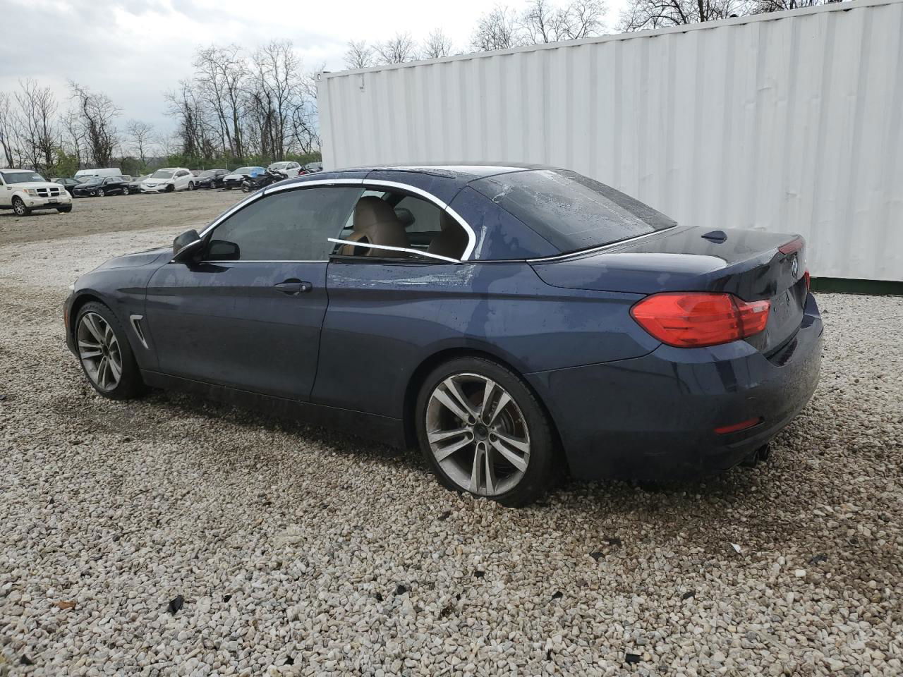 2015 Bmw 428 I Blue vin: WBA3V5C54FP752171