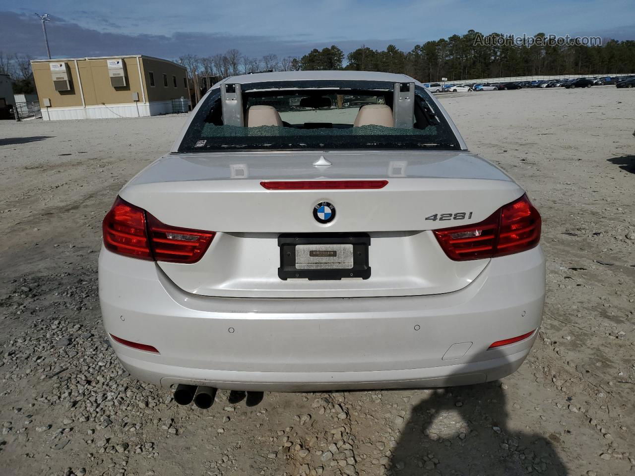 2015 Bmw 428 I Gray vin: WBA3V5C55FP752714