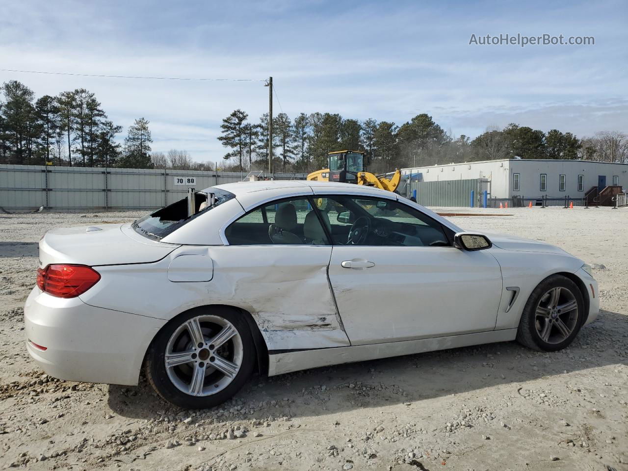 2015 Bmw 428 I Gray vin: WBA3V5C55FP752714