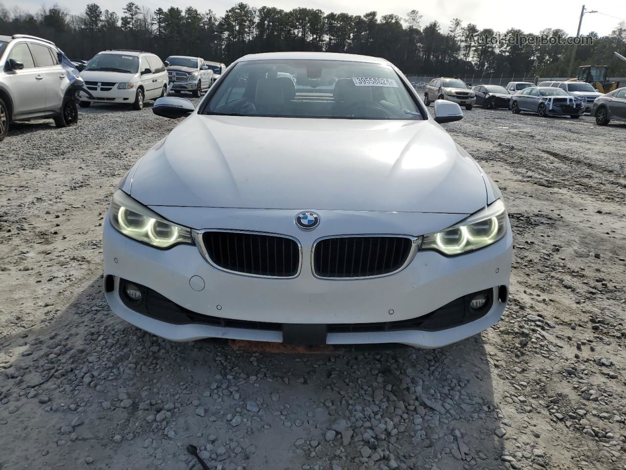 2015 Bmw 428 I Gray vin: WBA3V5C55FP752714