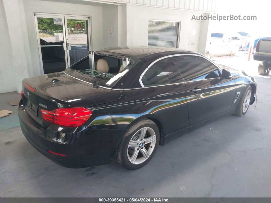 2015 Bmw 428i   Черный vin: WBA3V5C57FP753203