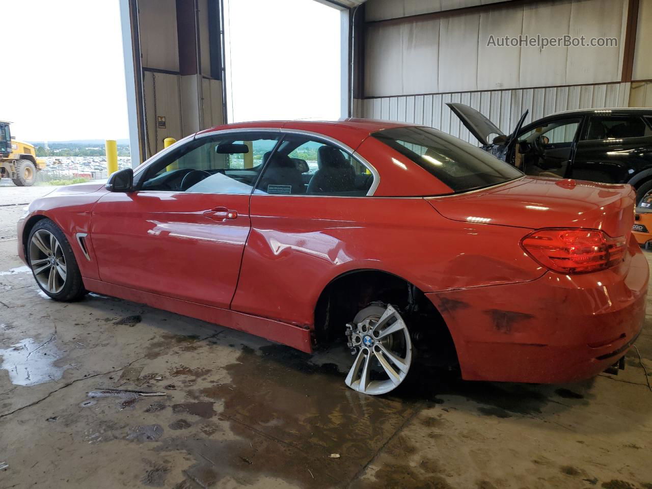 2015 Bmw 428 I Red vin: WBA3V5C57FP753492