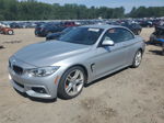 2015 Bmw 428 I Silver vin: WBA3V5C57FP754027