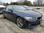 2016 Bmw 428 I Sulev Blue vin: WBA3V7C50G5A28411