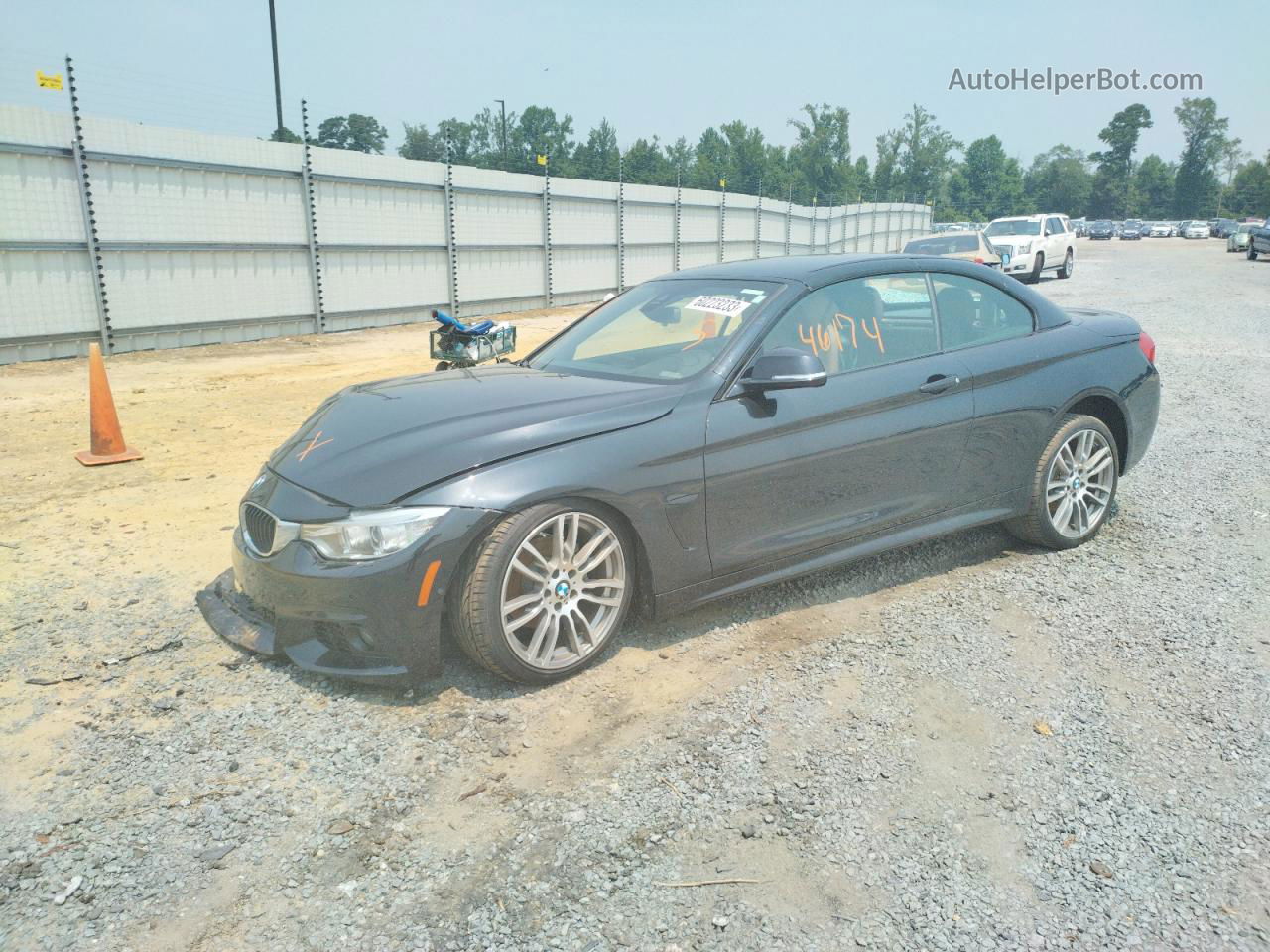 2016 Bmw 428 I Sulev Black vin: WBA3V7C51G5A25100