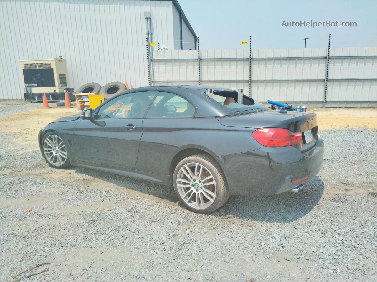 2016 Bmw 428 I Sulev Black vin: WBA3V7C51G5A25100