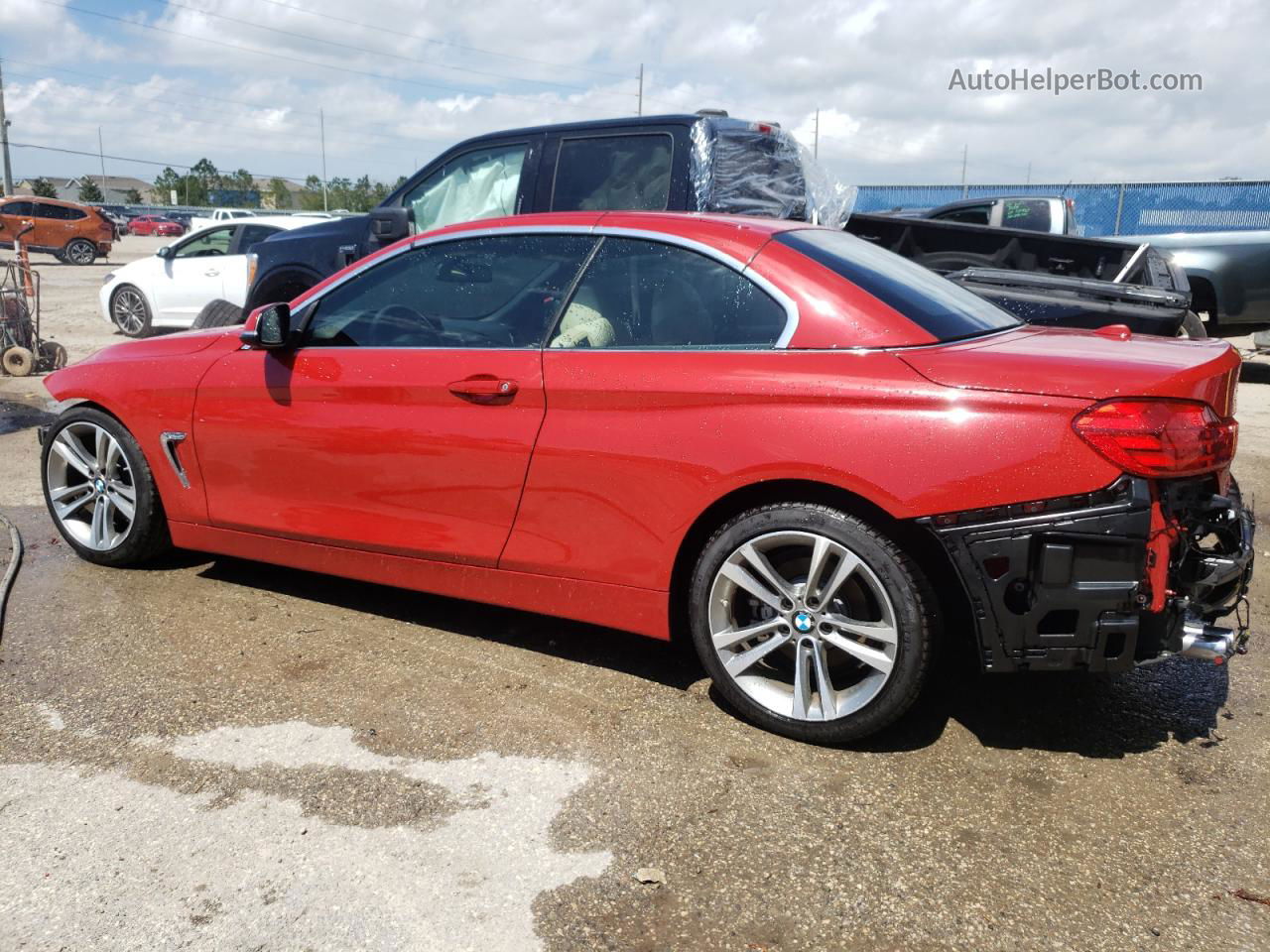 2016 Bmw 428 I Sulev Red vin: WBA3V7C52G5A27549