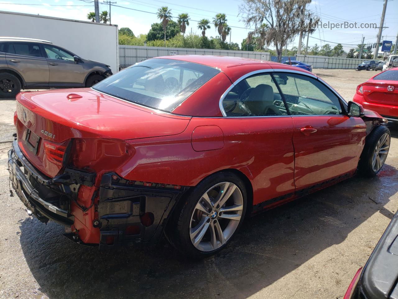 2016 Bmw 428 I Sulev Red vin: WBA3V7C52G5A27549