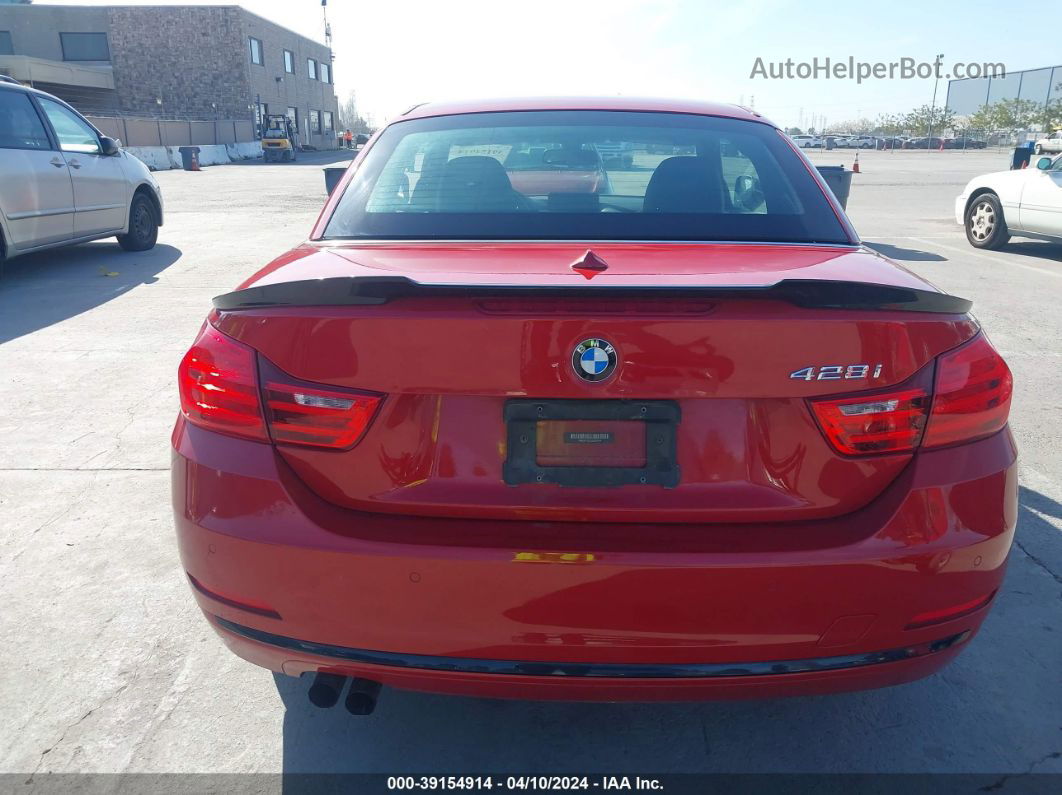 2016 Bmw 428i   Красный vin: WBA3V7C52G5A27874