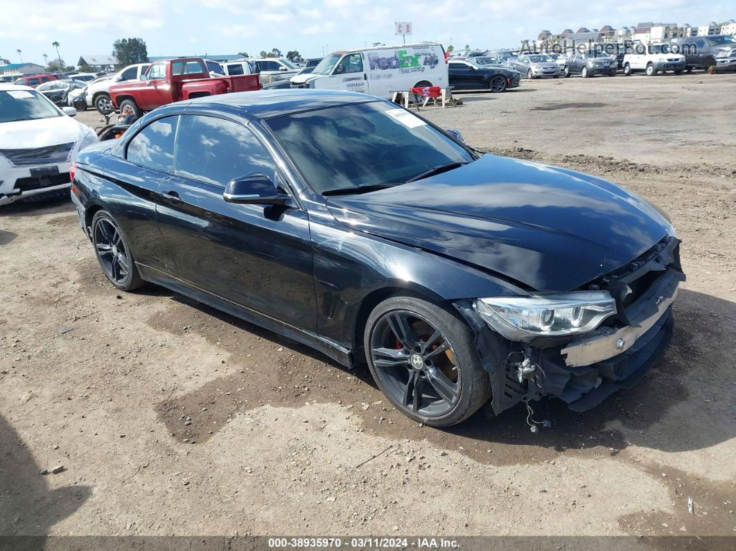 2016 Bmw 428i Black vin: WBA3V7C54G5A26791