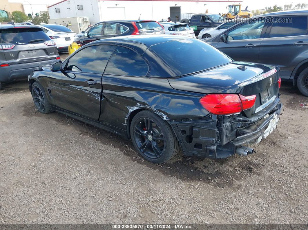 2016 Bmw 428i Black vin: WBA3V7C54G5A26791