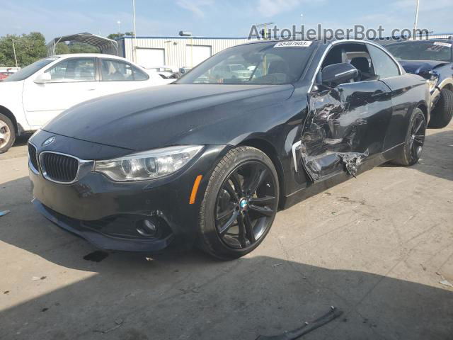 2015 Bmw 428 I Sulev Black vin: WBA3V7C55FP771484