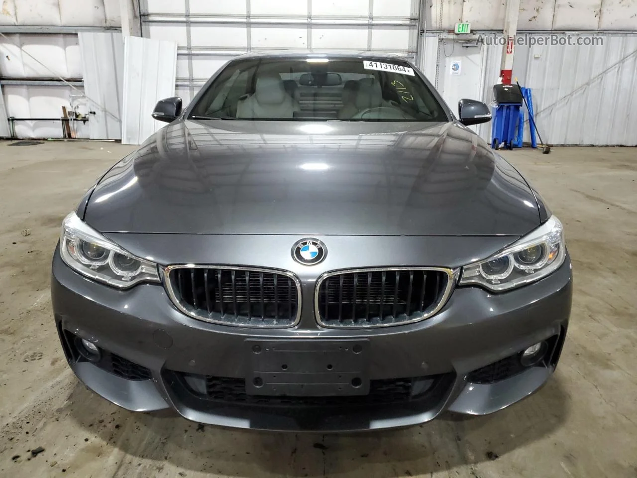 2016 Bmw 428 I Sulev Gray vin: WBA3V7C55G5A25648