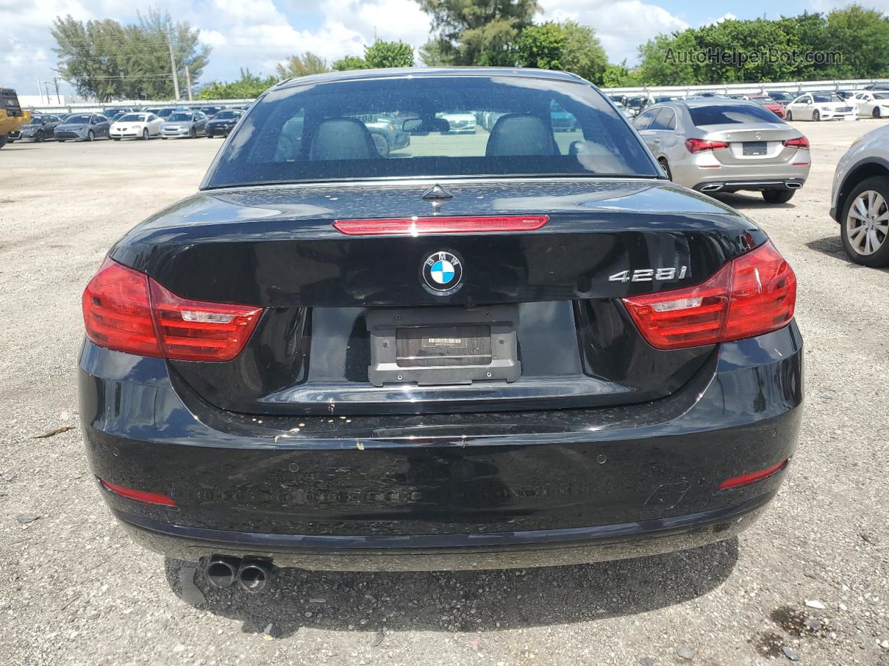 2016 Bmw 428 I Sulev Black vin: WBA3V7C55G5A26251