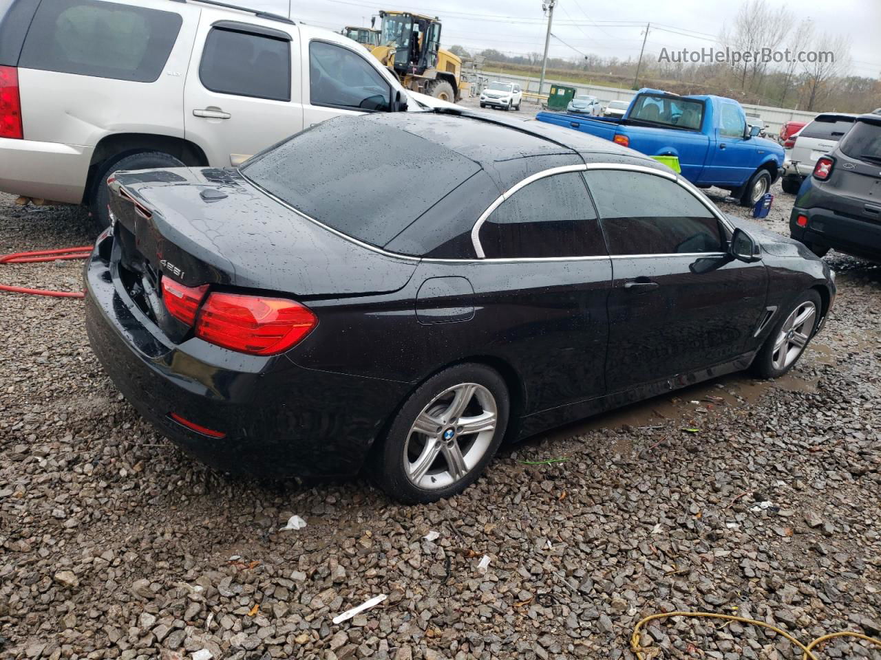 2015 Bmw 428 I Sulev Black vin: WBA3V7C56FP772160