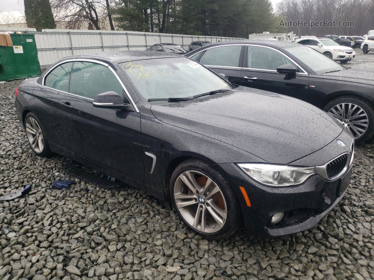 2015 Bmw 428 I Sulev Black vin: WBA3V7C59FP772041