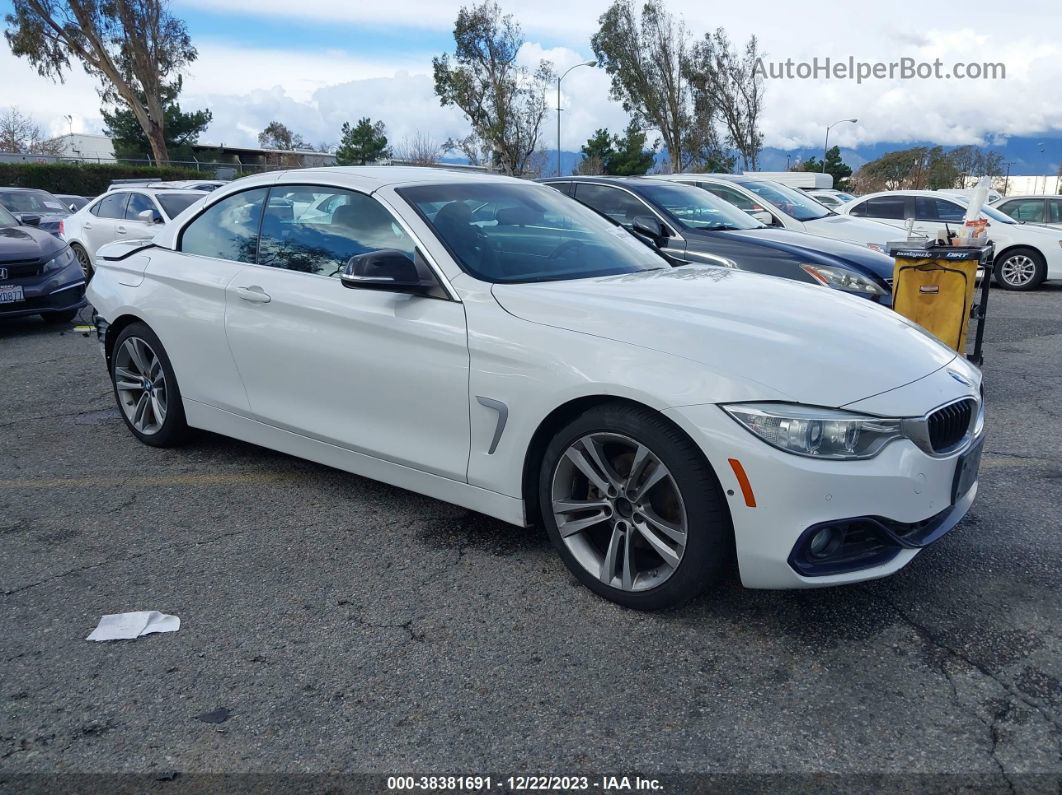 2015 Bmw 428i   Белый vin: WBA3V7C5XFP771593