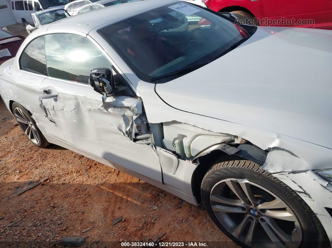 2016 Bmw 428i   White vin: WBA3V7C5XG5A25175