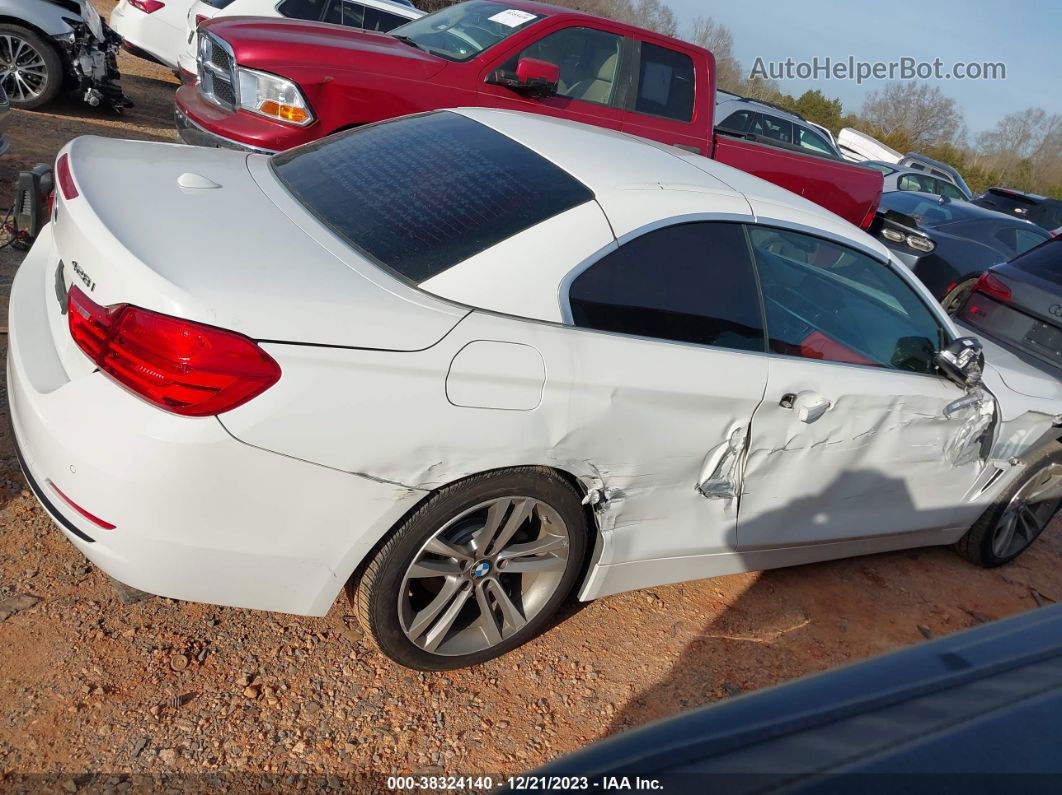 2016 Bmw 428i   White vin: WBA3V7C5XG5A25175