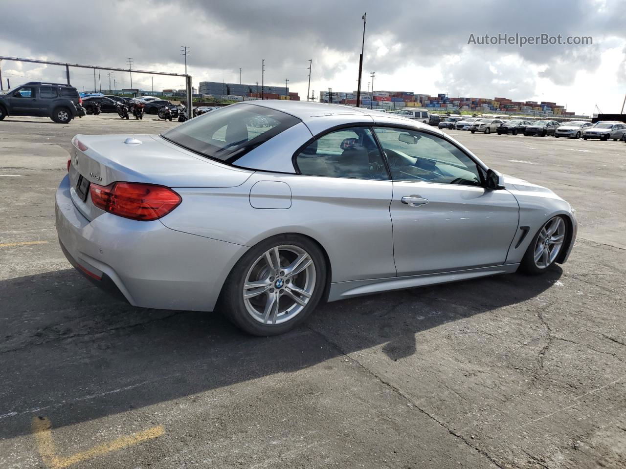 2016 Bmw 428 I Sulev Silver vin: WBA3V7C5XG5A25273